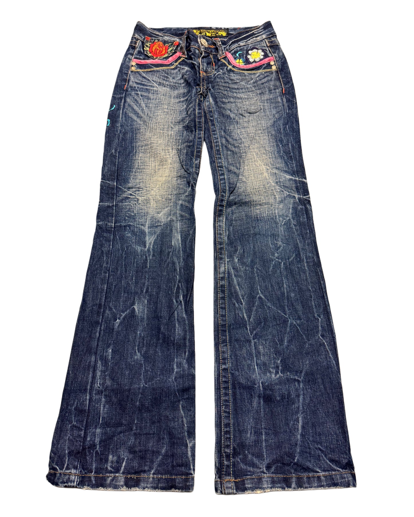 2000‘s Red Pepper Japanese Flared/Low Waist Jeans Women‘s *extrem selten (S)