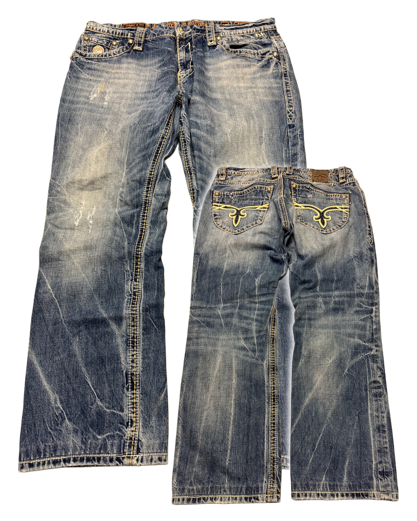 2000‘s Rock Revival Baggy Jeans *selten 38x30