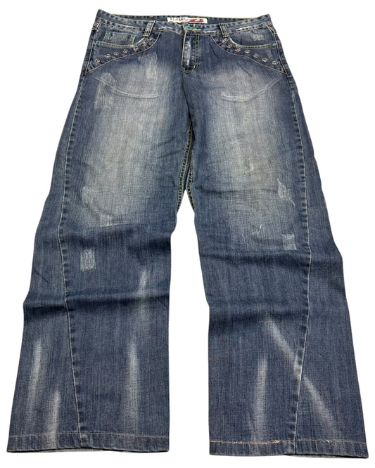 2000‘s BJ Baggy Jeans *rare 34x32