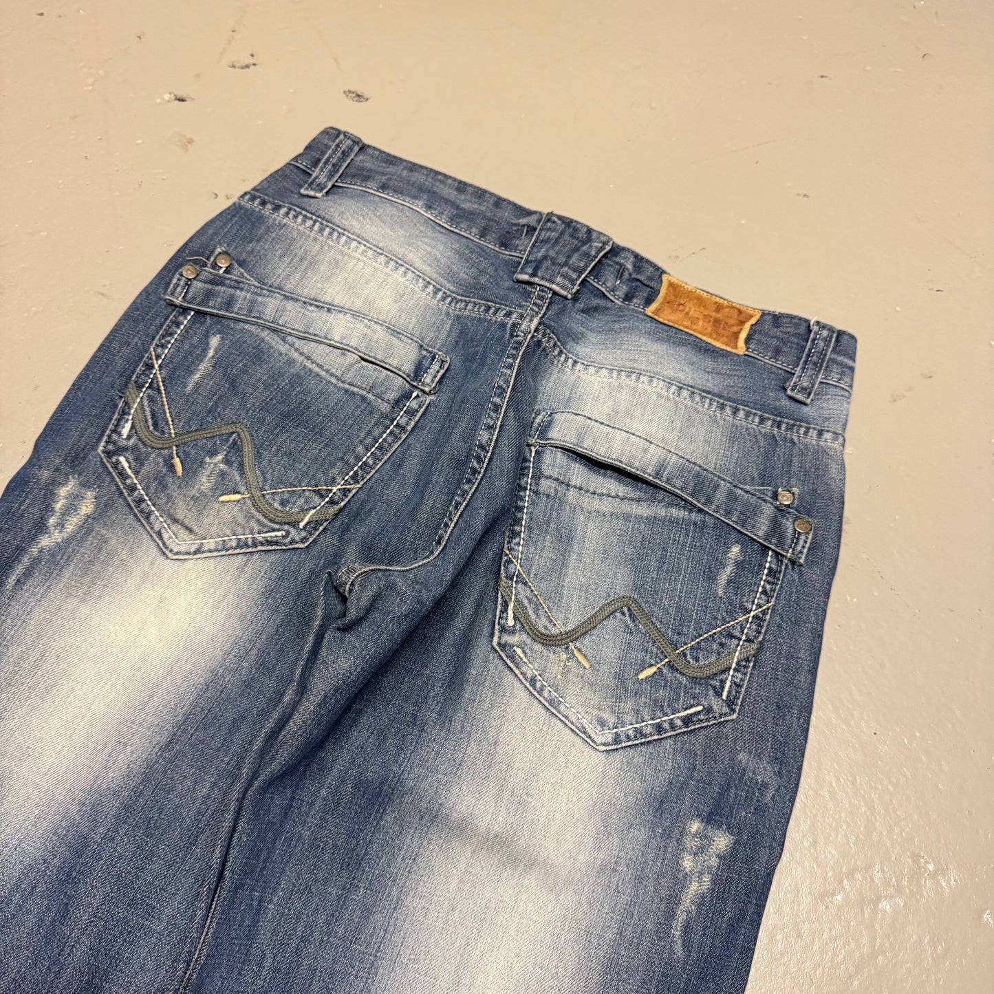 2000‘s Diesel Baggy/Straight Jeans made in Italy 30x32