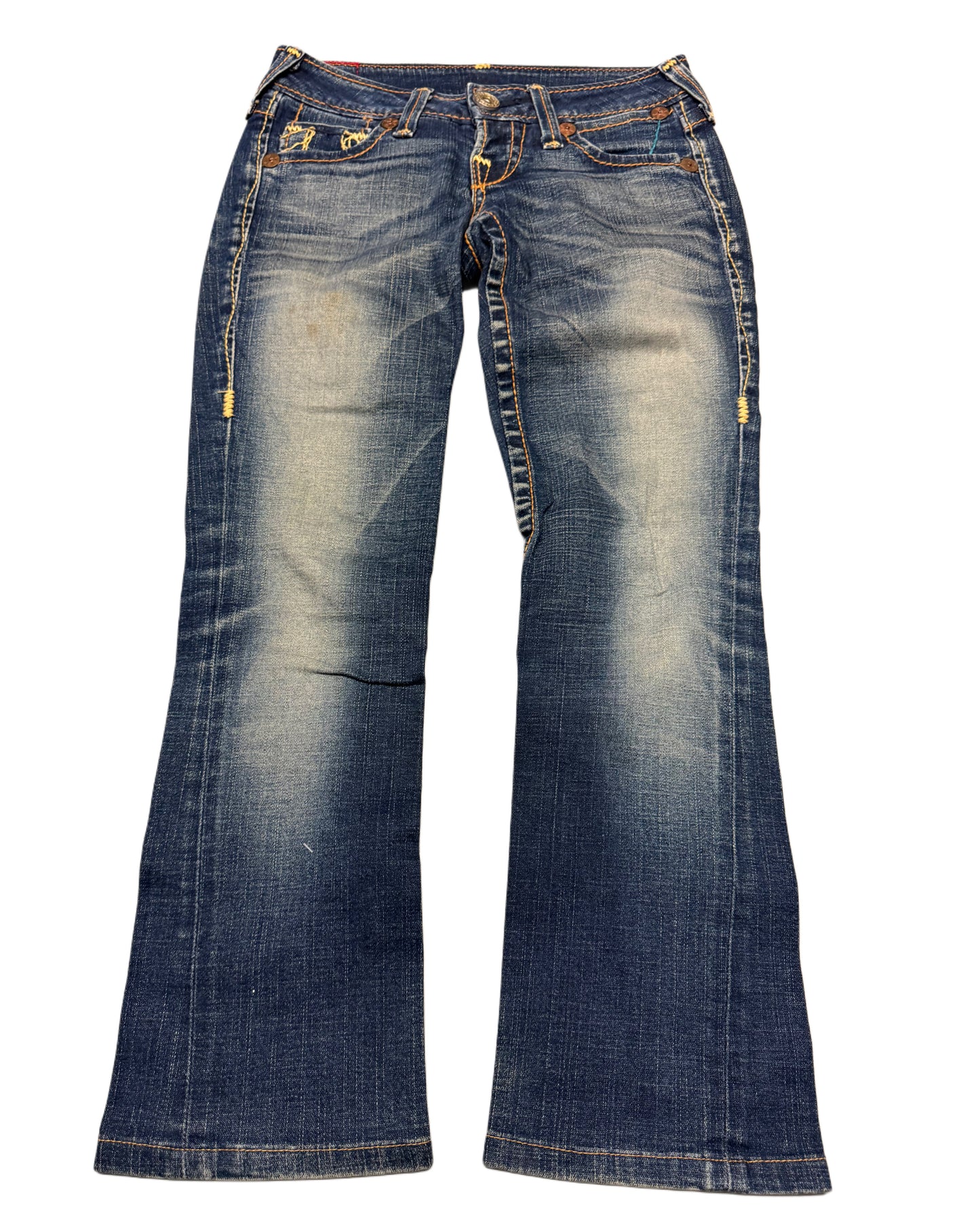 2000‘s True Religion Flared Low Waist Jeans Women‘s (Size 25)