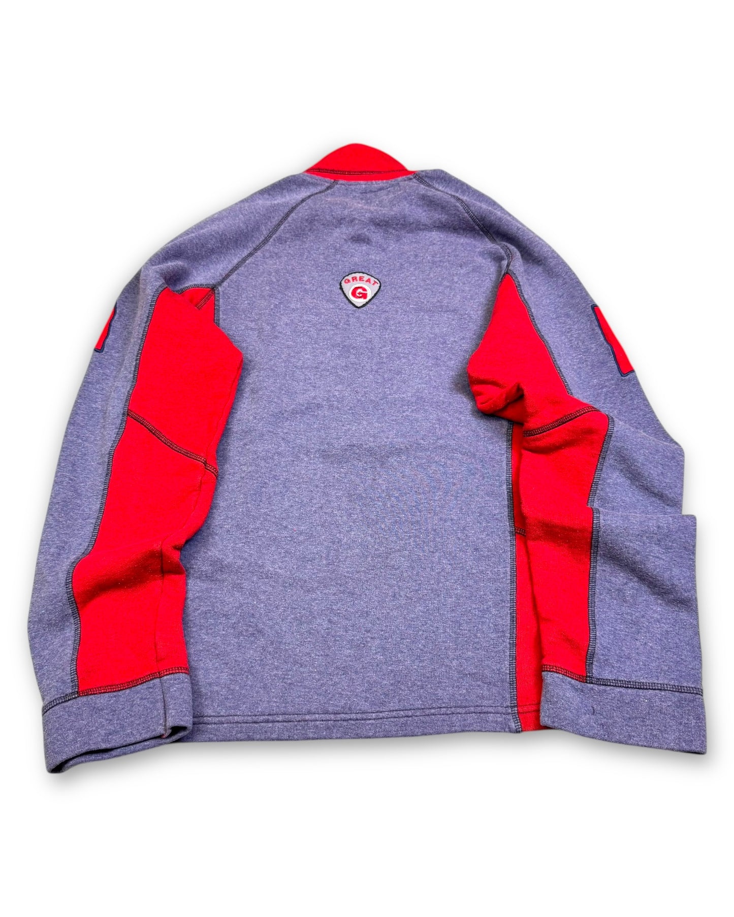 1990’s Emporio Armani Quarter Zip Sweater made in Italy *very rare (XL)