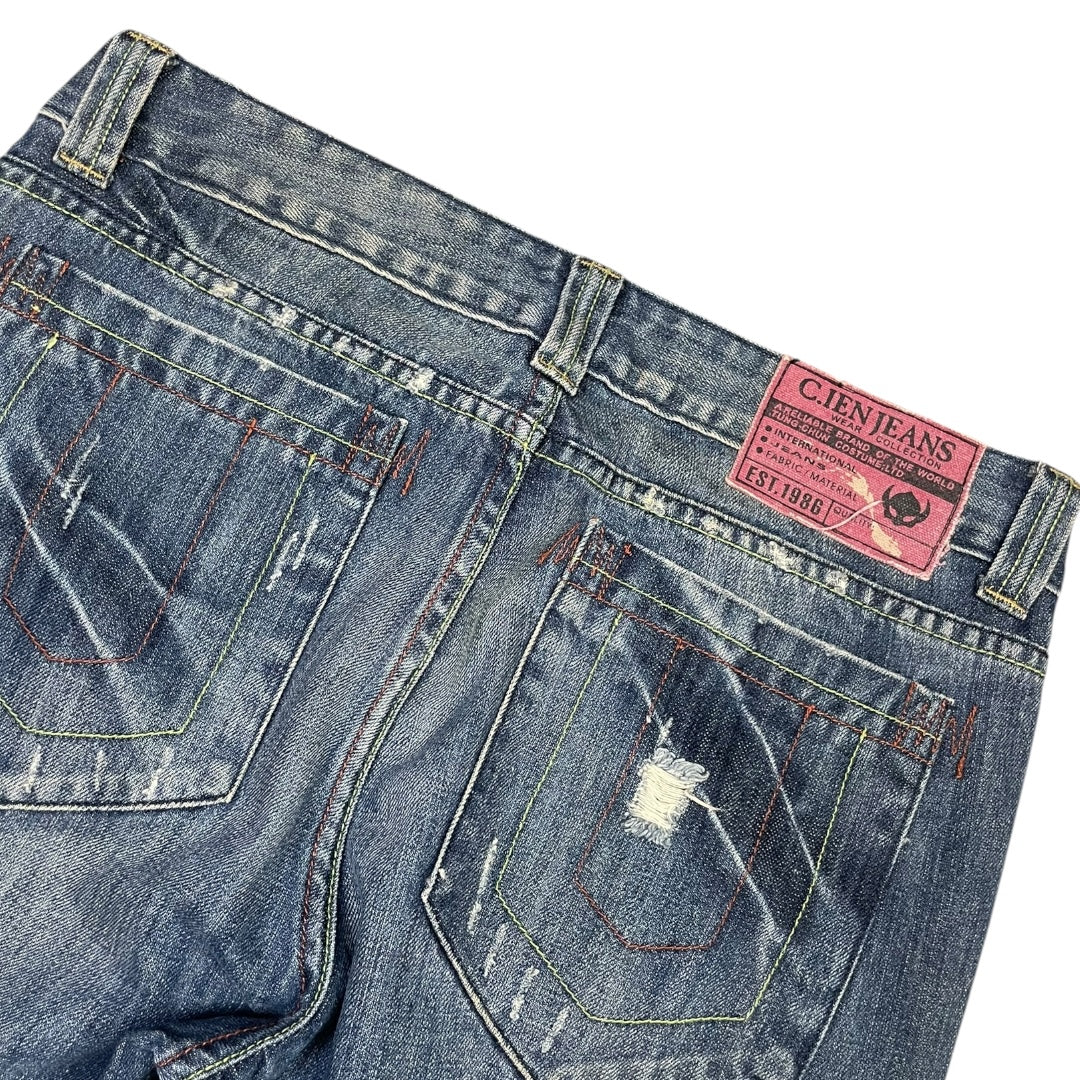 2000‘s Cien Japanese Style Baggy Jeans 32x33