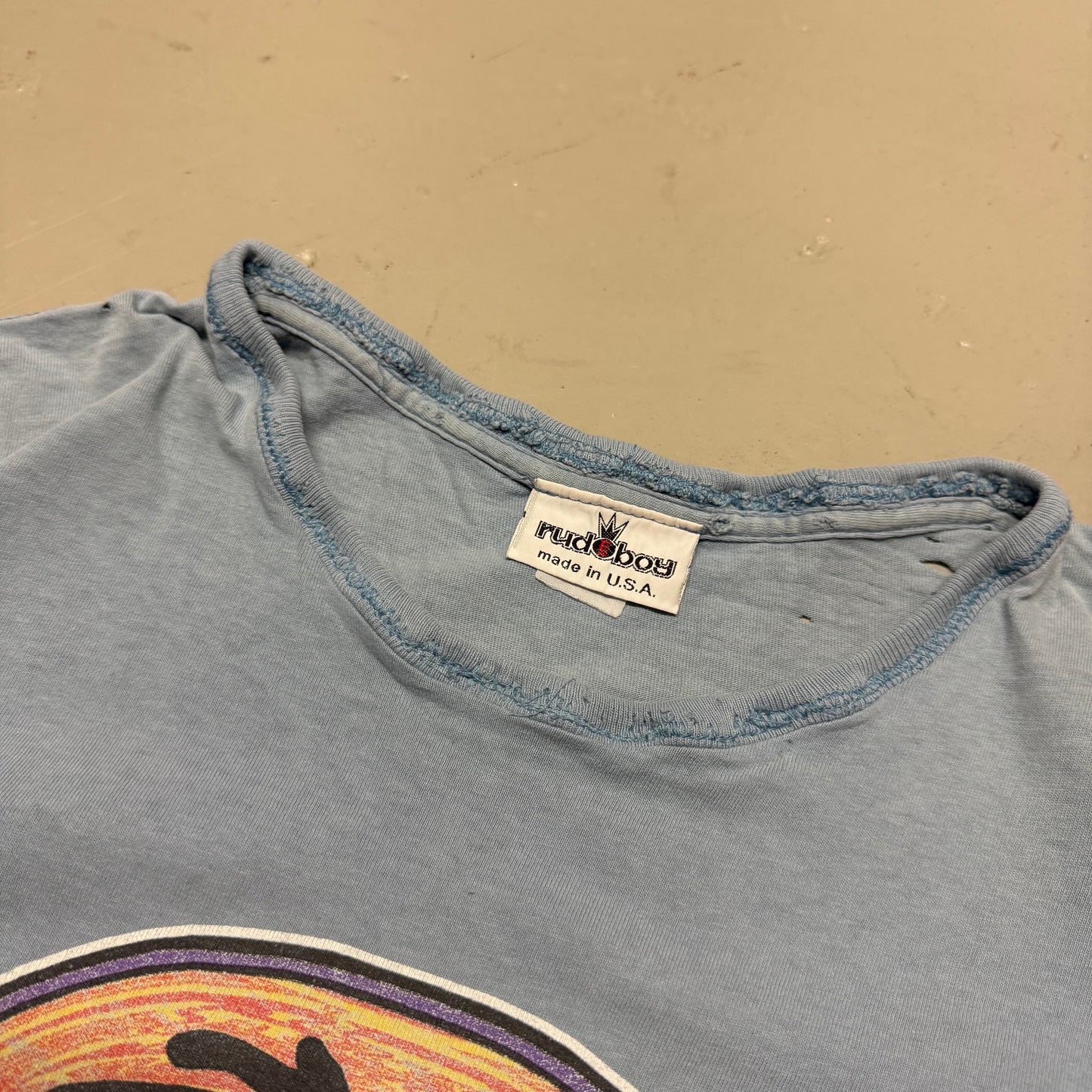 1990's Rude Boy Hip Hop Shirt made in USA *very rare (XL)