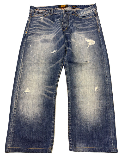 2000's Superdry Baggy Jeans 36x28