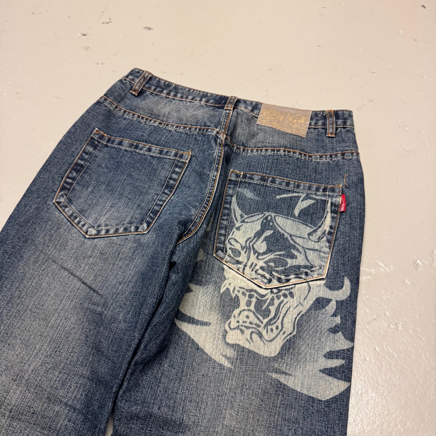 2000‘s Japanese Oni Baggy Jeans 30x28