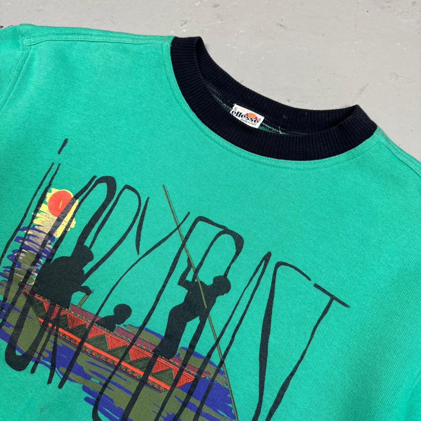 1980’s Elesse Sweater made in Italy *very rare (S)