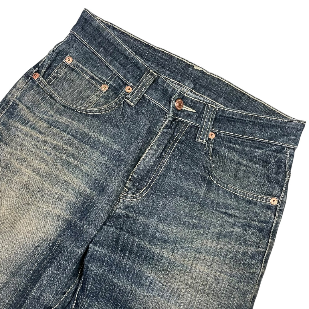 2000‘s Big Group Japanese Straight Jeans *rare 30x30