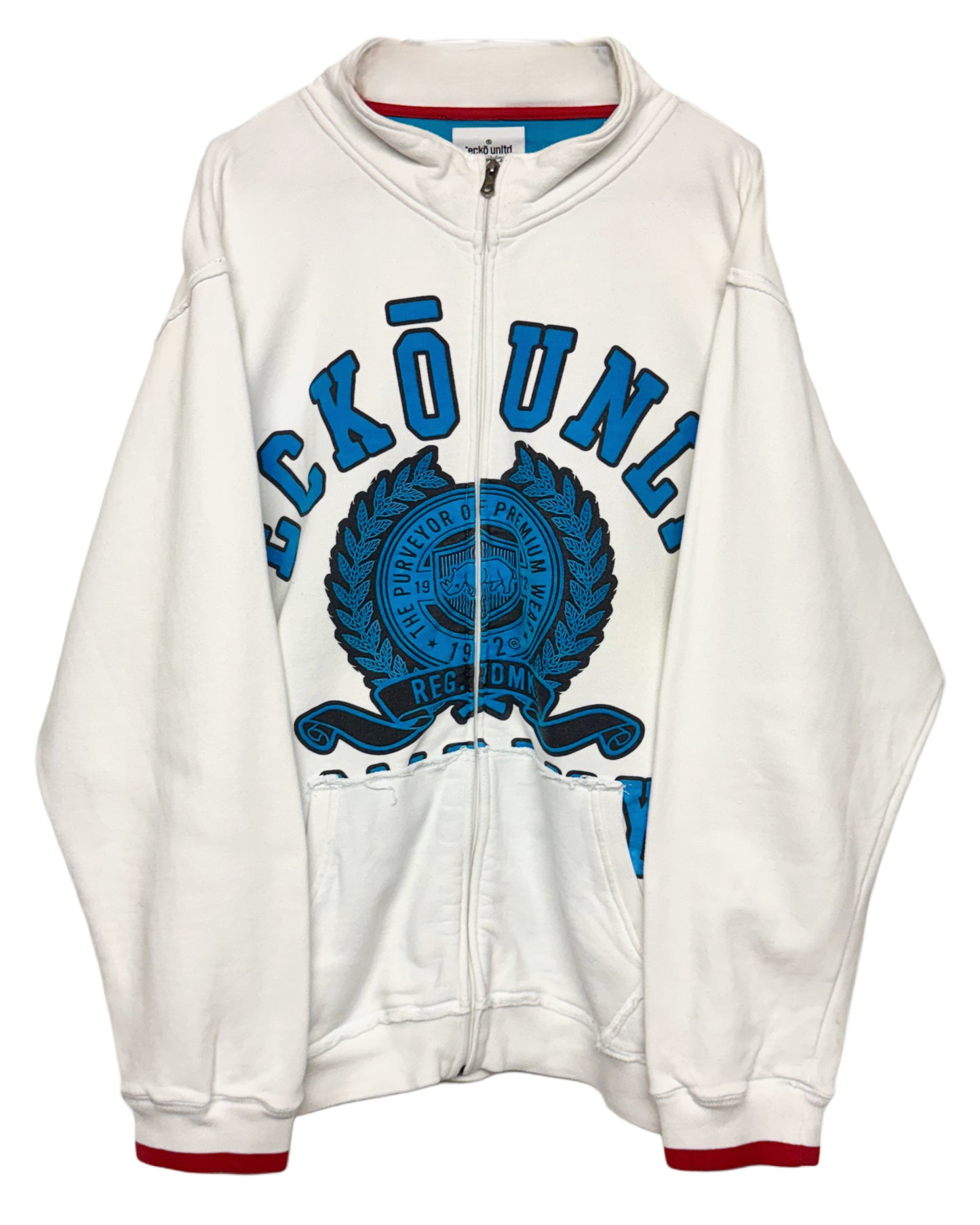00's ECKŌ Unltd. Zip Jacket Y2K/Vintage *rare (XL)