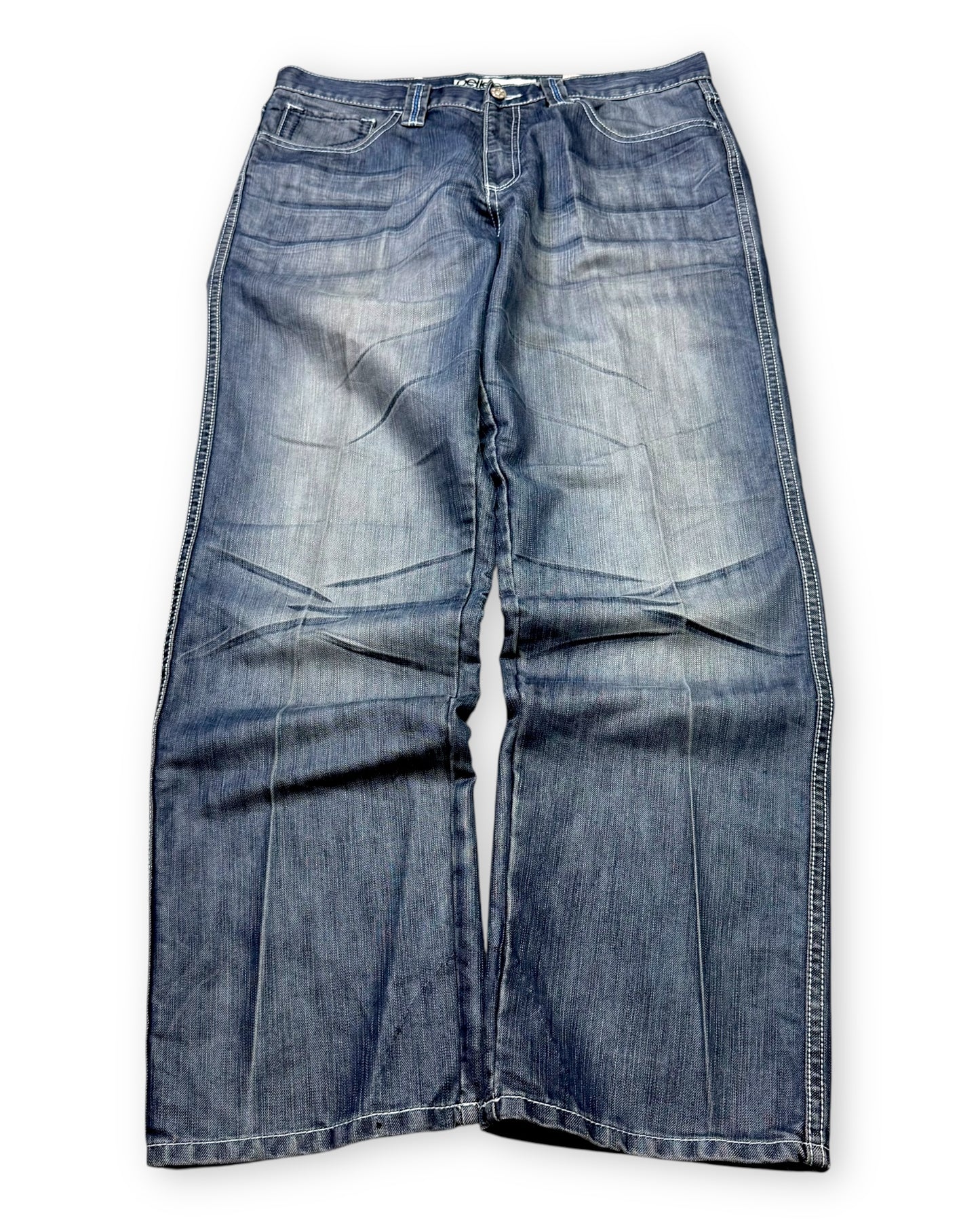 2000‘s Pelle Pelle Hip Hop Baggy Jeans *rare 36x34