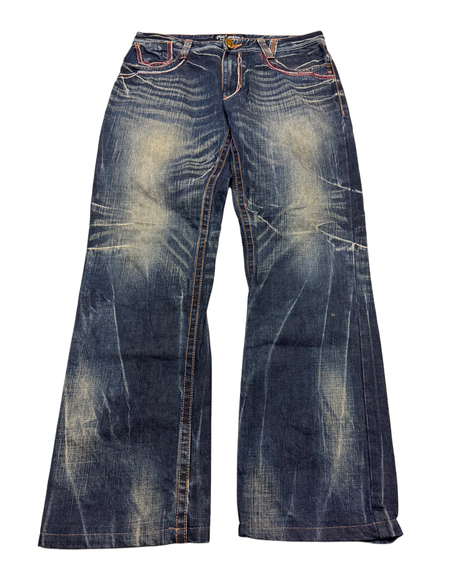 2000‘s J950 Japanese Archive Baggy/Straight Jeans *very rare 32x30