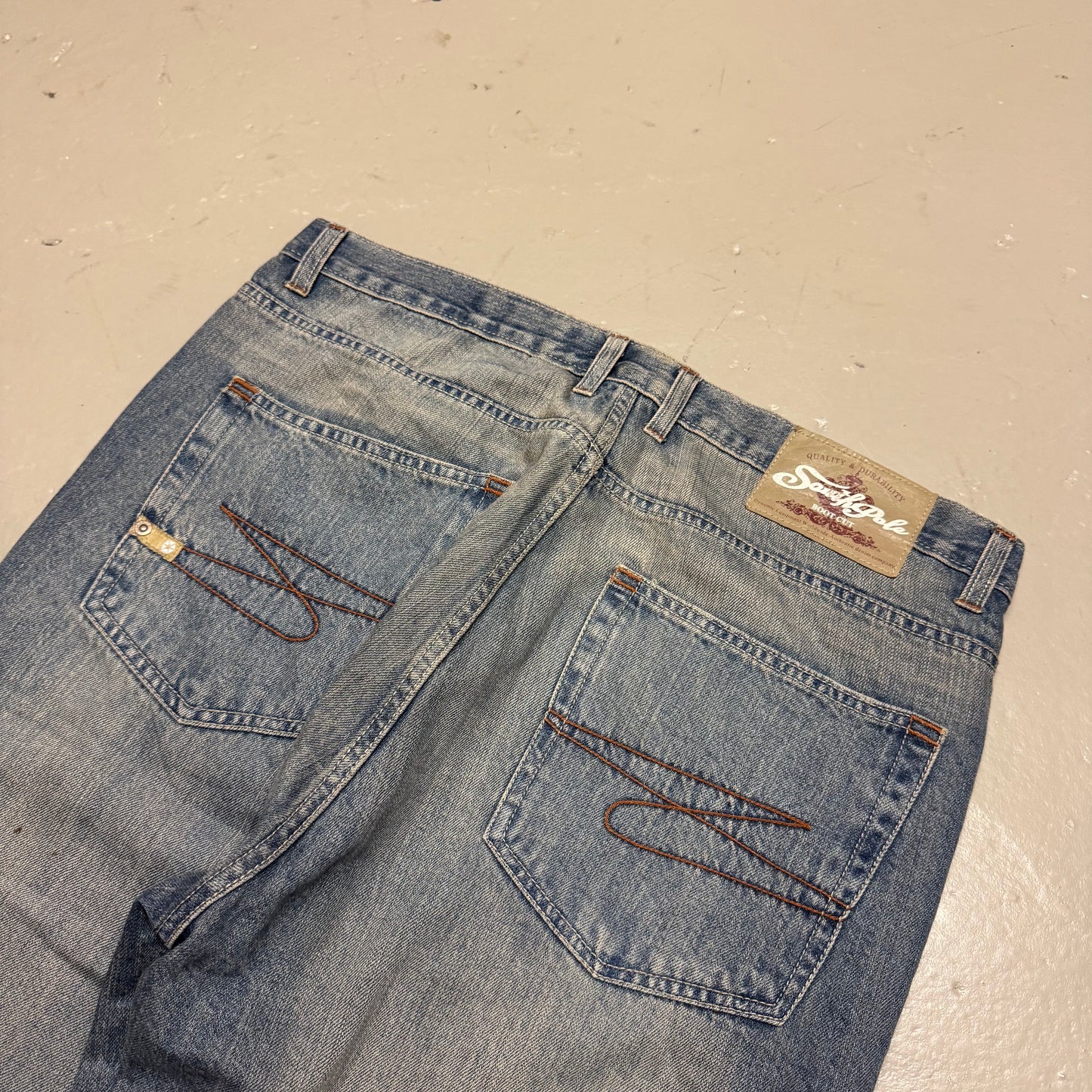 2000‘s Southpole Hip Hop Baggy Jeans *rare 36x36