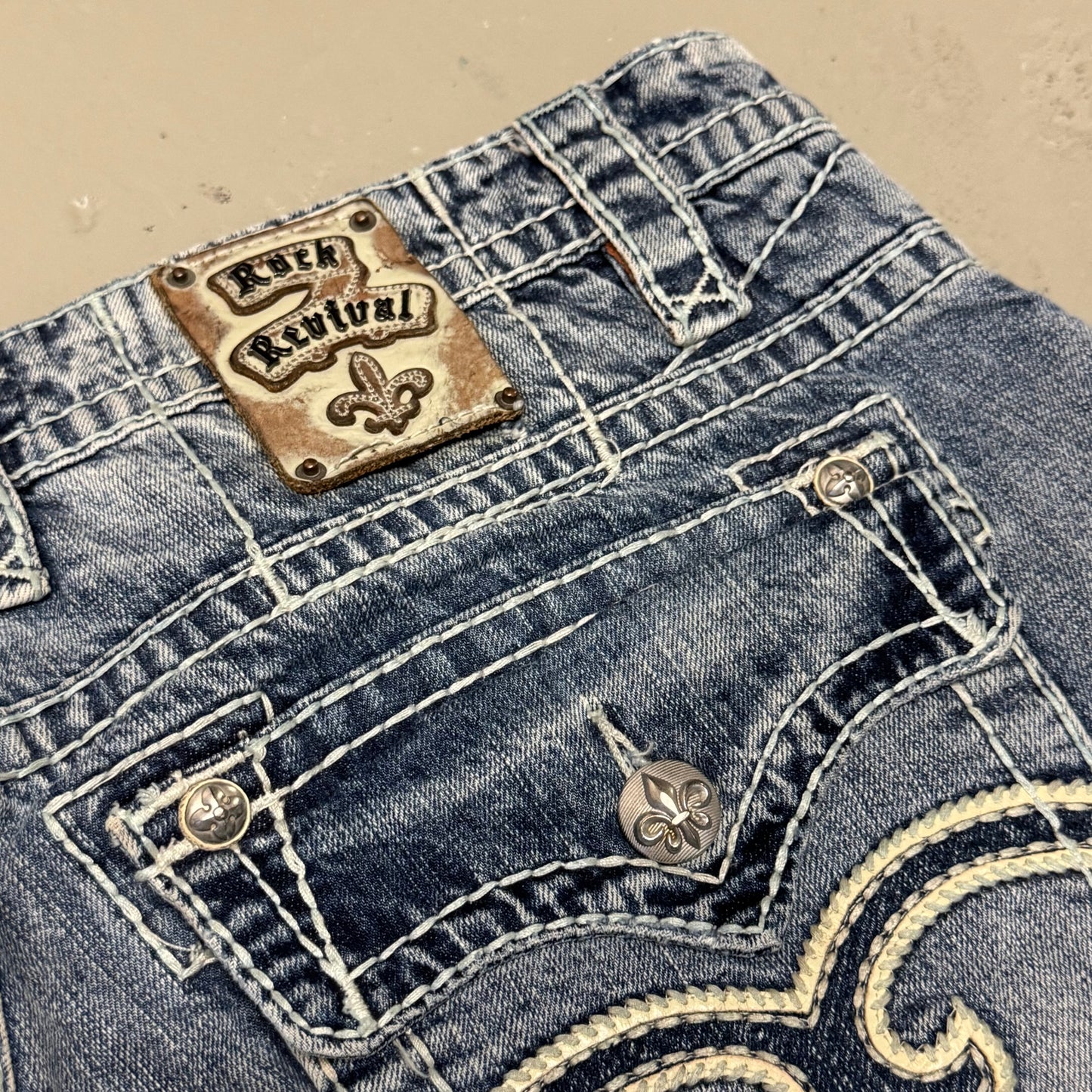 2000‘s Rock Revival Baggy Jeans *sehr selten 38x32