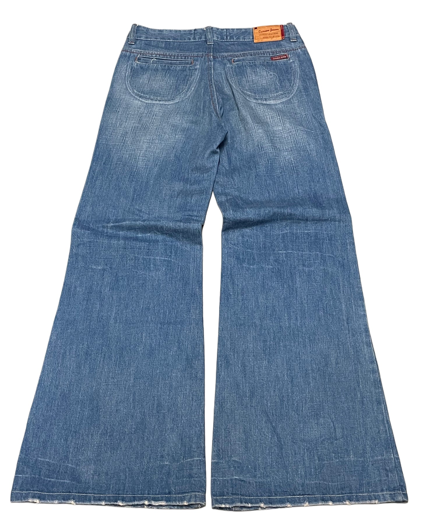 2000's Carven Bootcut Wide Leg Jeans Women's 29x31