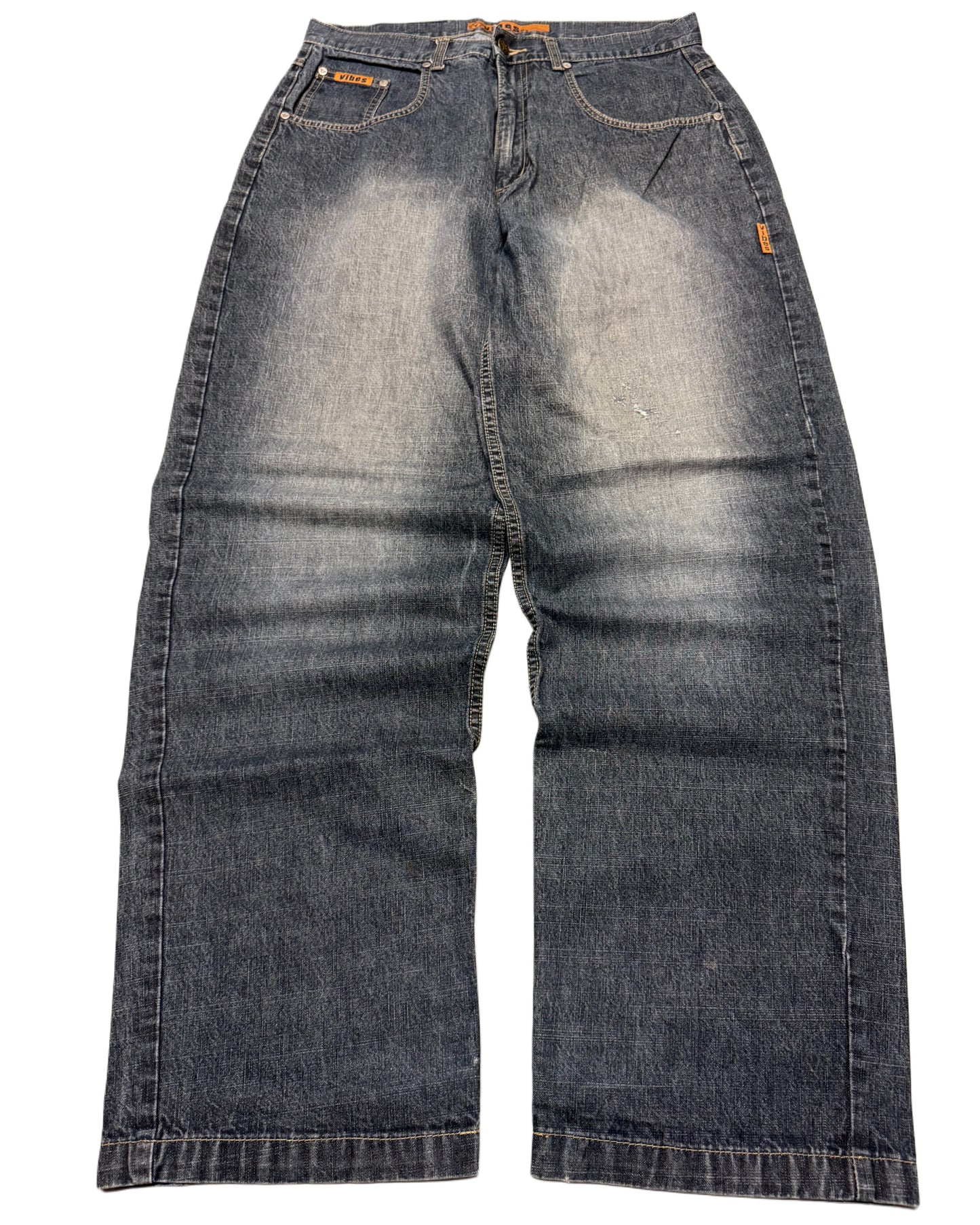 2000‘s vibes Hip Hop Baggy Jeans Vintage/Y2K *rare 34x34