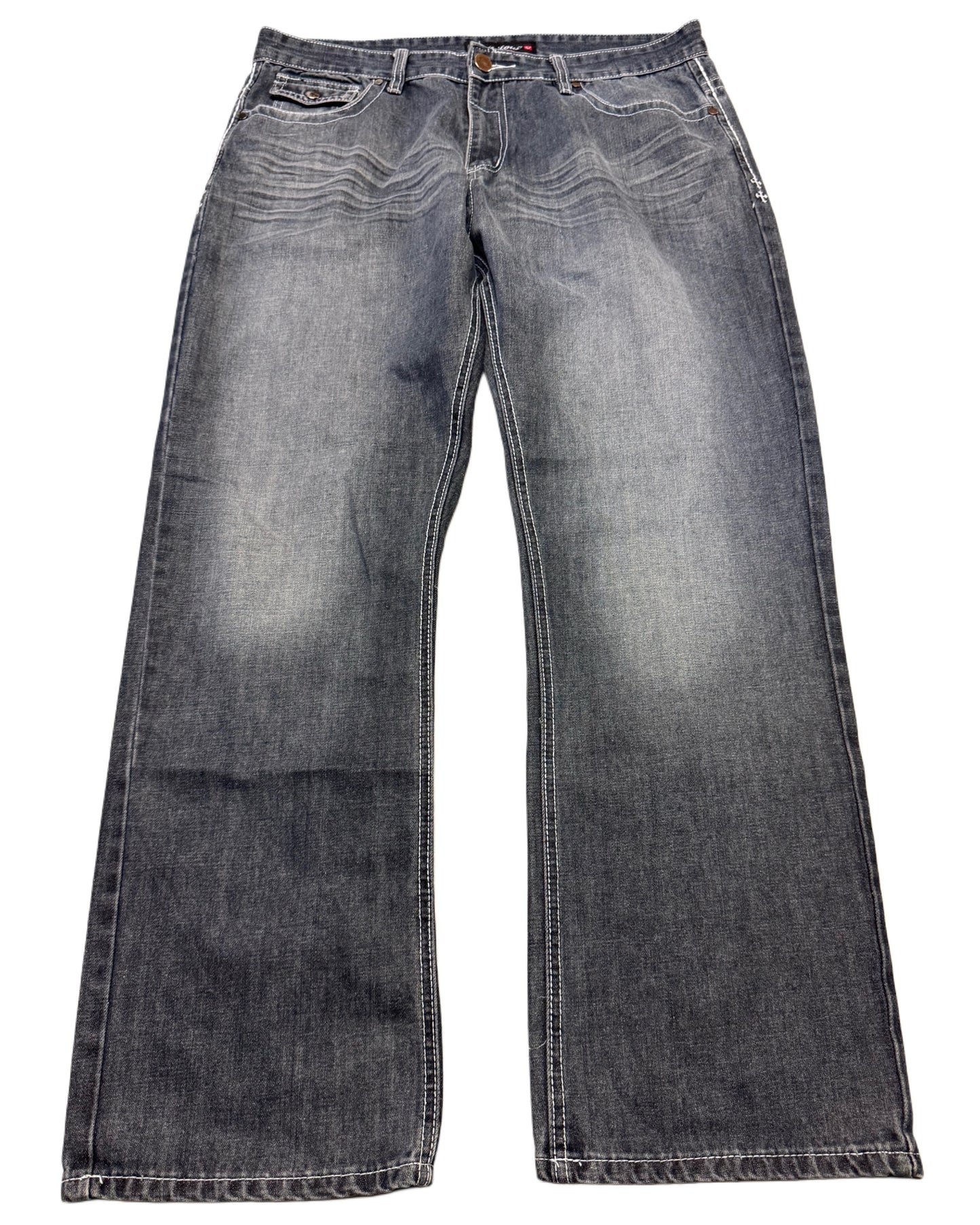 2000‘s Victorious Hip Hop Baggy Jeans *very rare 36x32