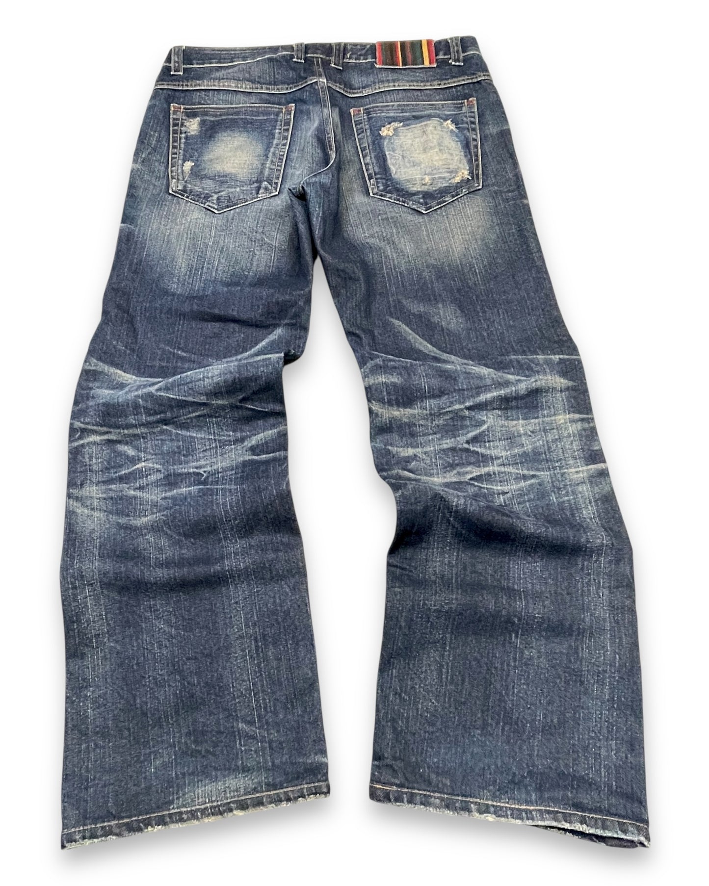 2000‘s Starnik Japanese Baggy Jeans *very rare 34x30
