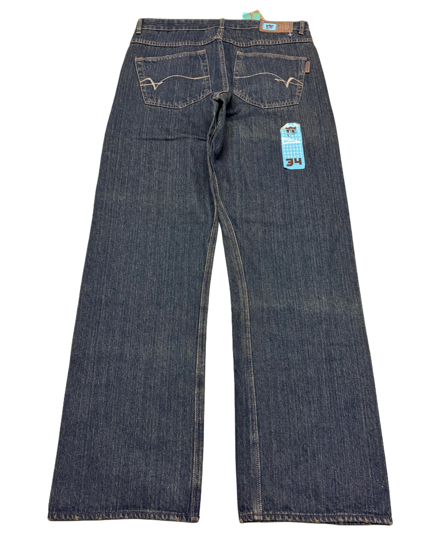 2000‘s NC Collective Deadstock Hip Hop Baggy Jeans *selten 32x32