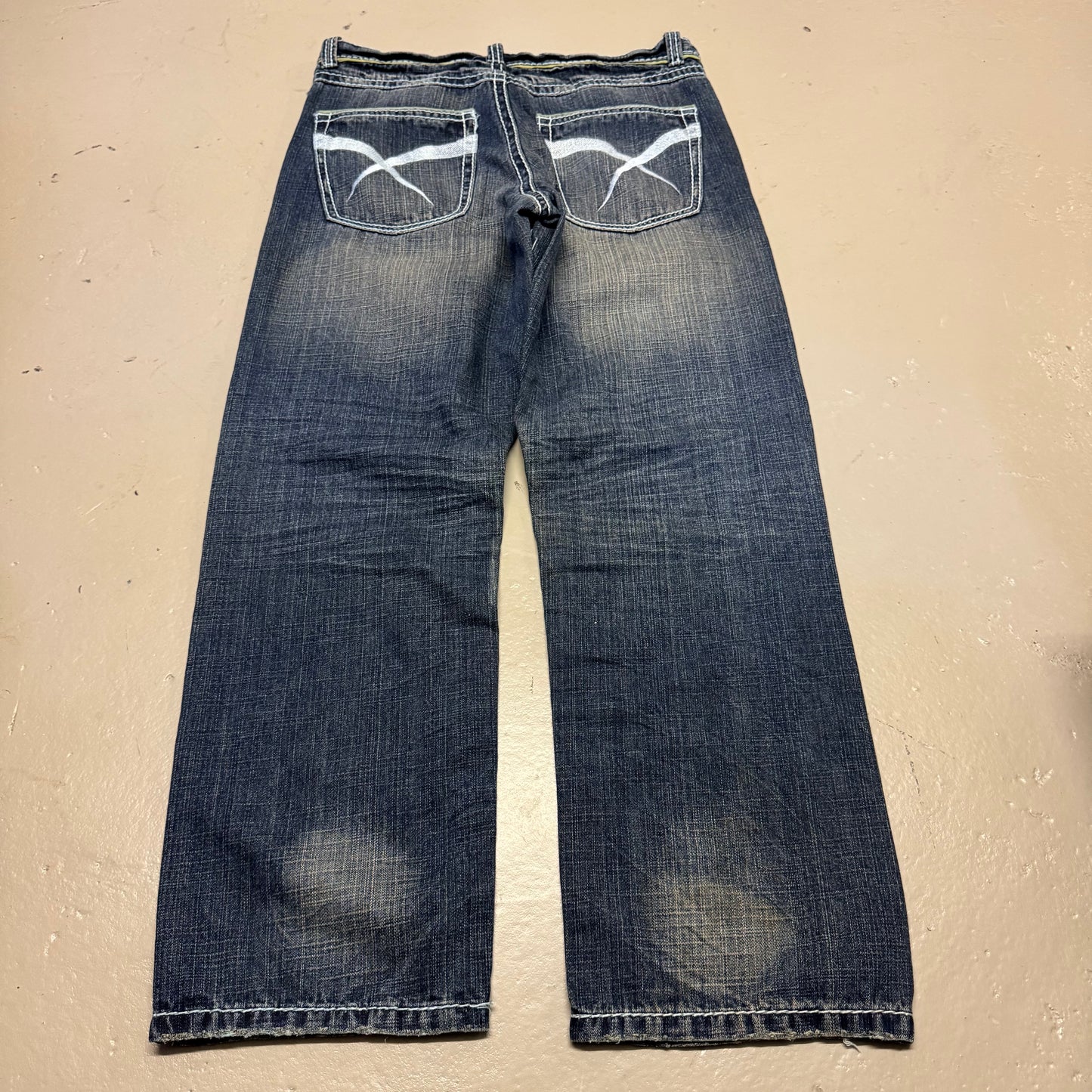 2000‘s Z.R.S.Hip Hop Baggy Jeans *rare 38x34