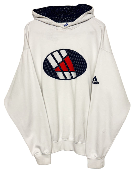 90's Adidas Vintage Hoodie *very rare (M)