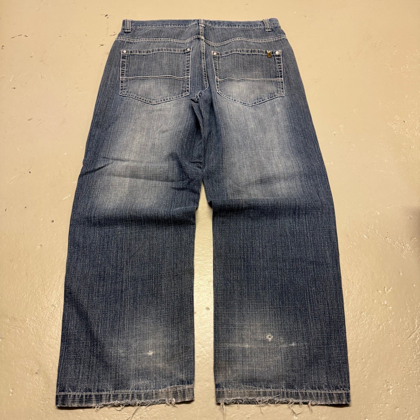 2000‘s Southpole Hip Hop Baggy Jeans *rare 38x32