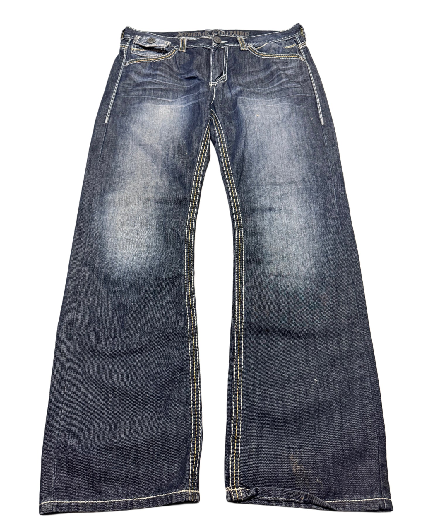 2000‘s Xtreme Couture Baggy Jeans *very rare 34x33
