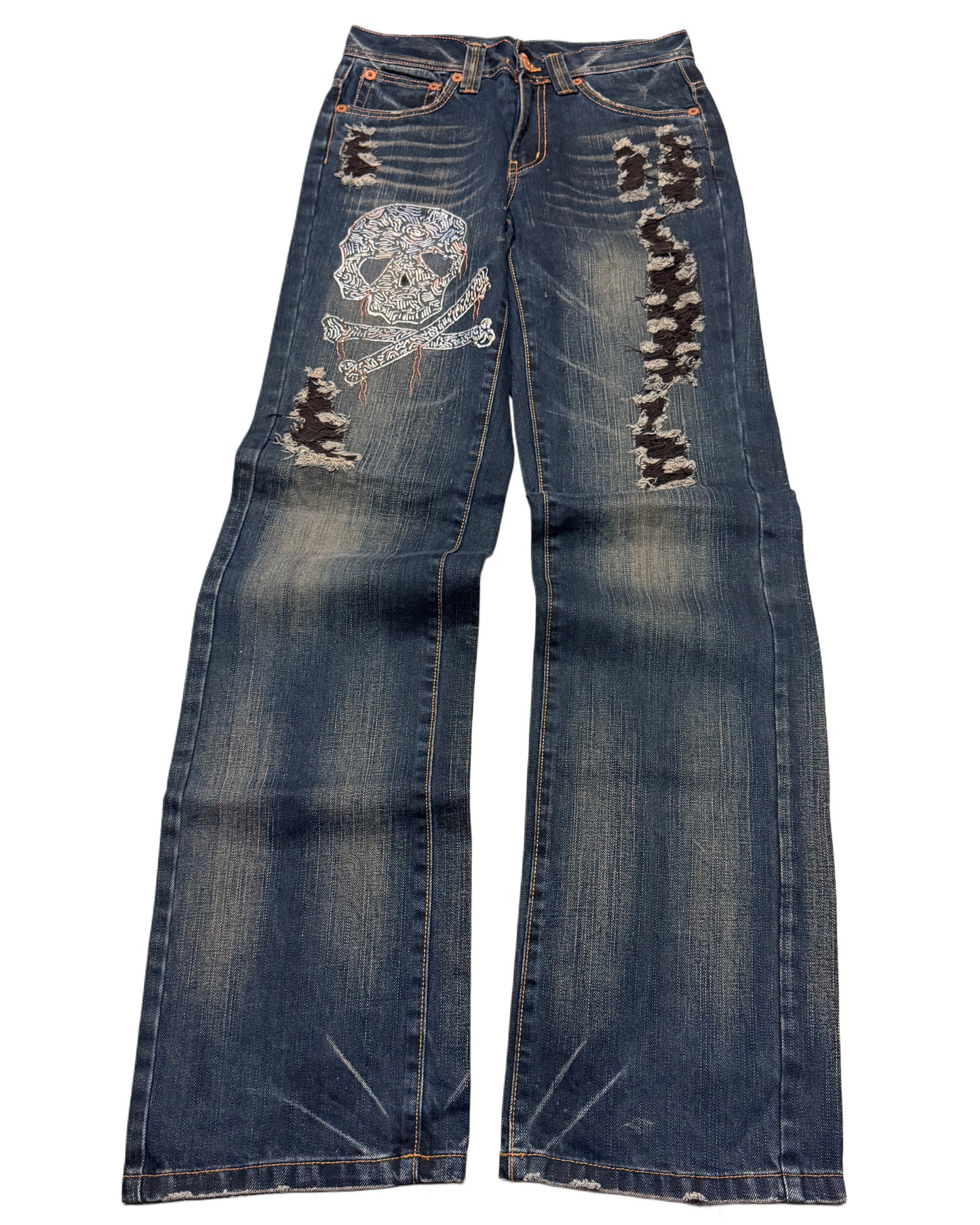 2000‘s Stockton Japanese Archive Baggy Jeans *very rare 28x34