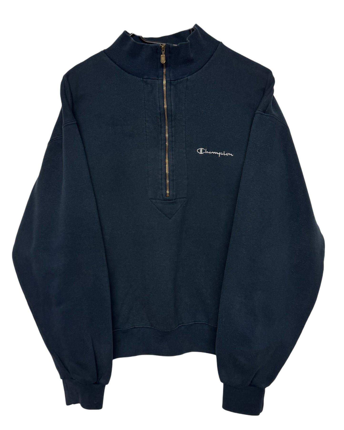 1990‘s Champion Half Zip Sweater *selten (S)