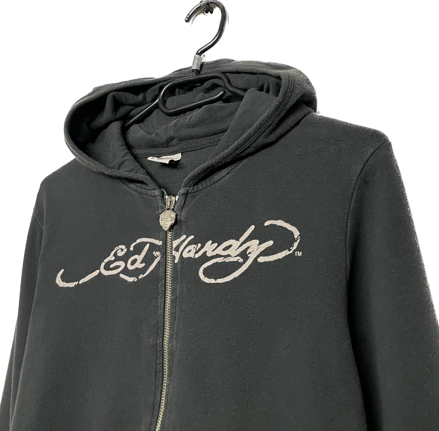 Y2K Ed Hardy Zip Hoodie Women‘s (S)