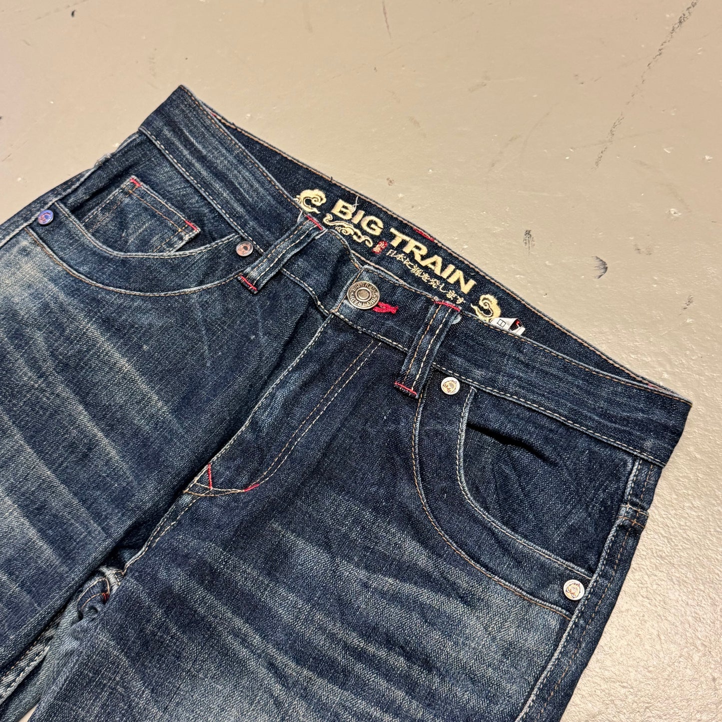2000‘s Big Train Japanese Vintage Jeans *selten 29x30