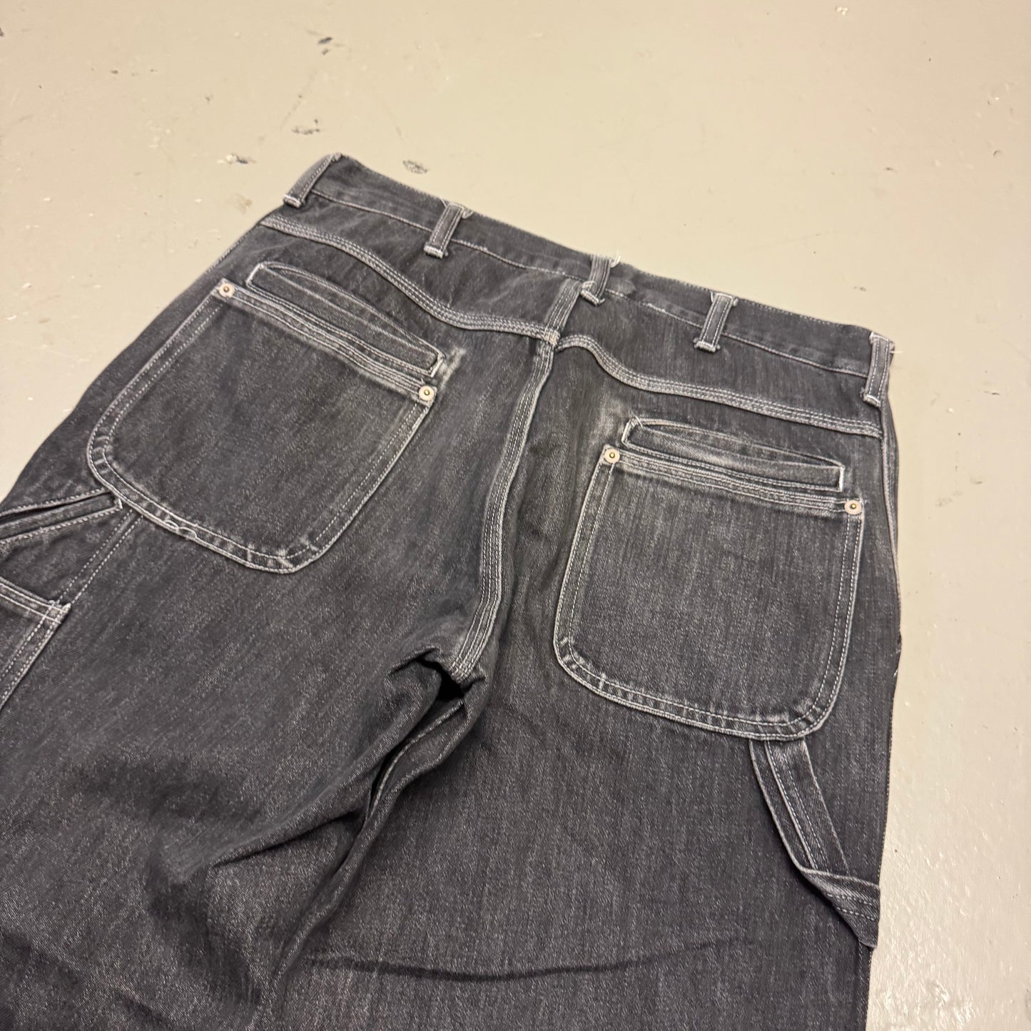 2000‘s Ripple Workwear Baggy Jeans *rare 32x30