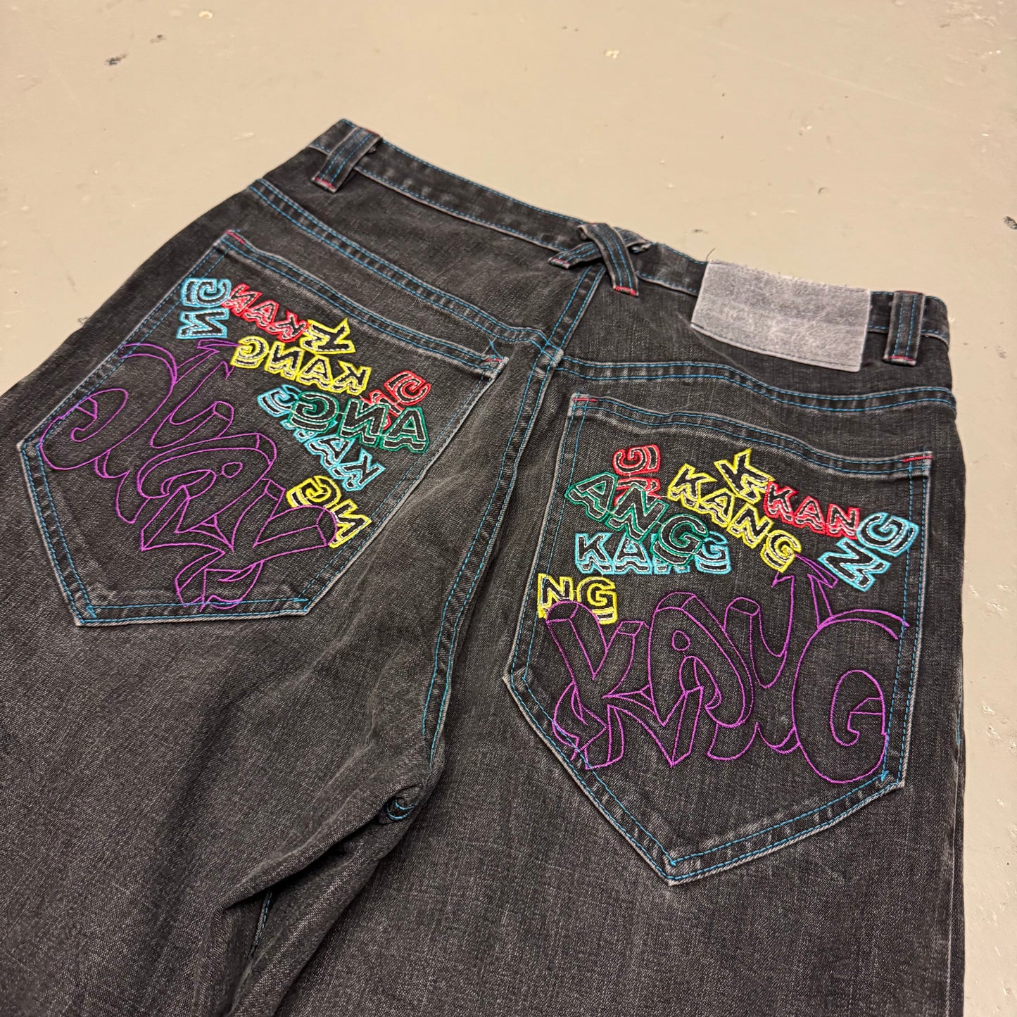 2000‘s Kang Hip Hop Baggy Jeans 30x34