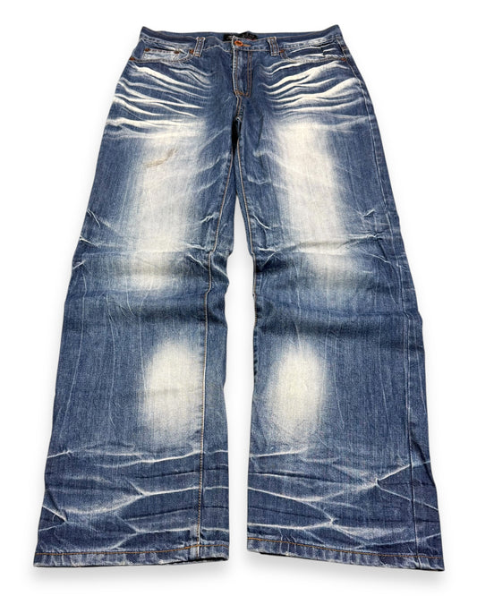 2000’s Stockton Japanese Baggy Jeans *very rare 34x34