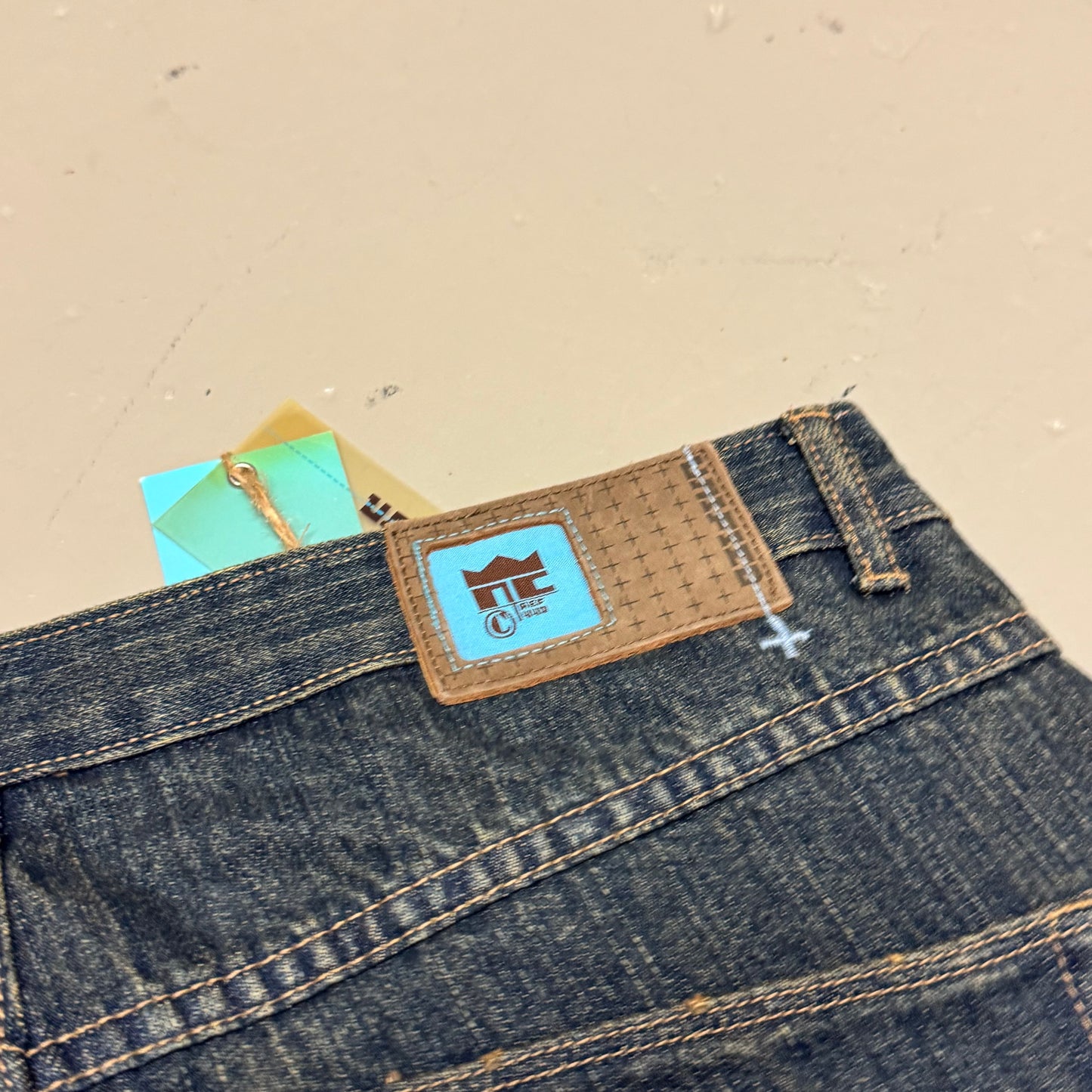 2000‘s NC Collective Deadstock Hip Hop Baggy Jeans *selten 32x32