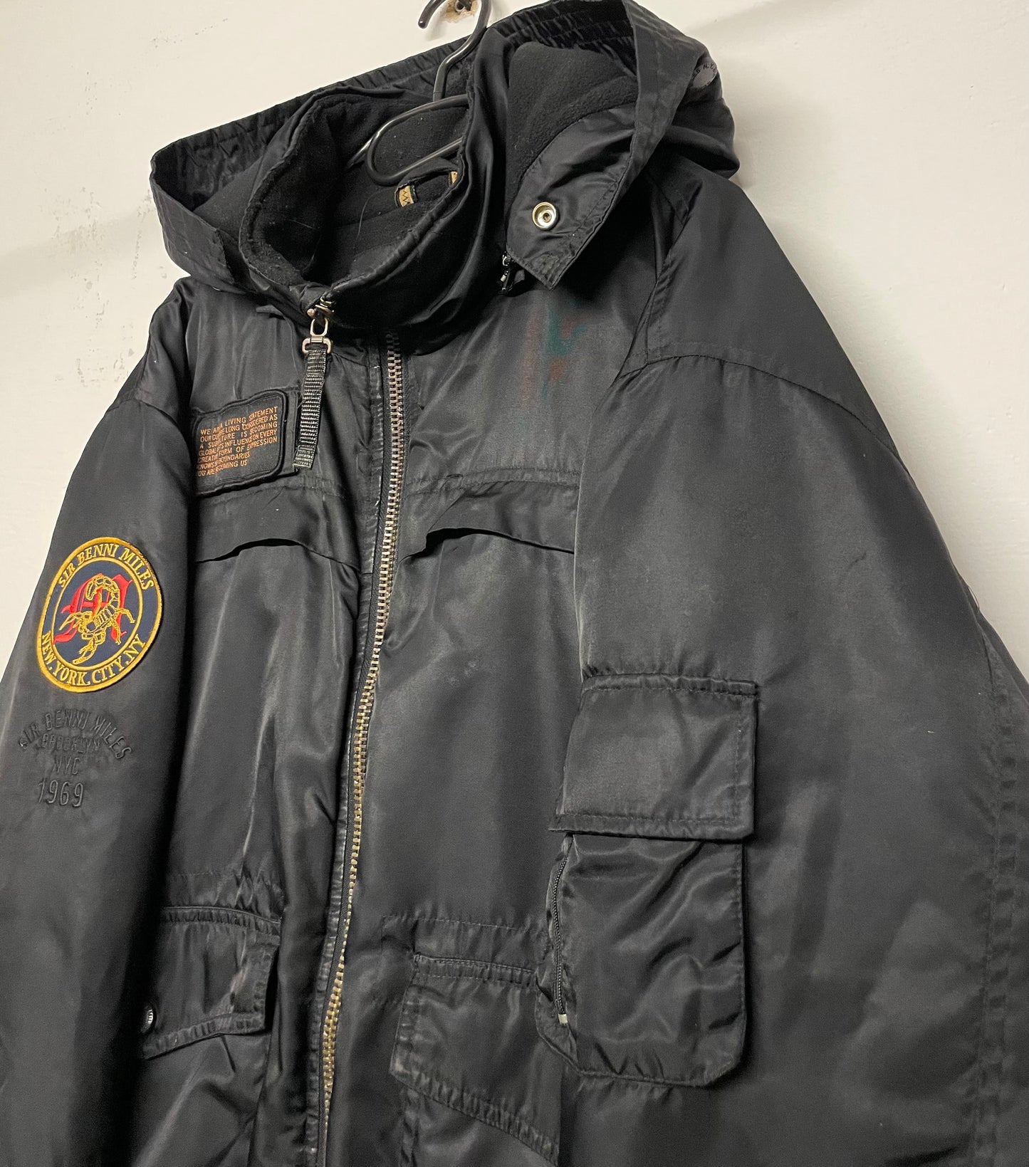 90‘s Sir Benni Miles Bomberjacke (L)