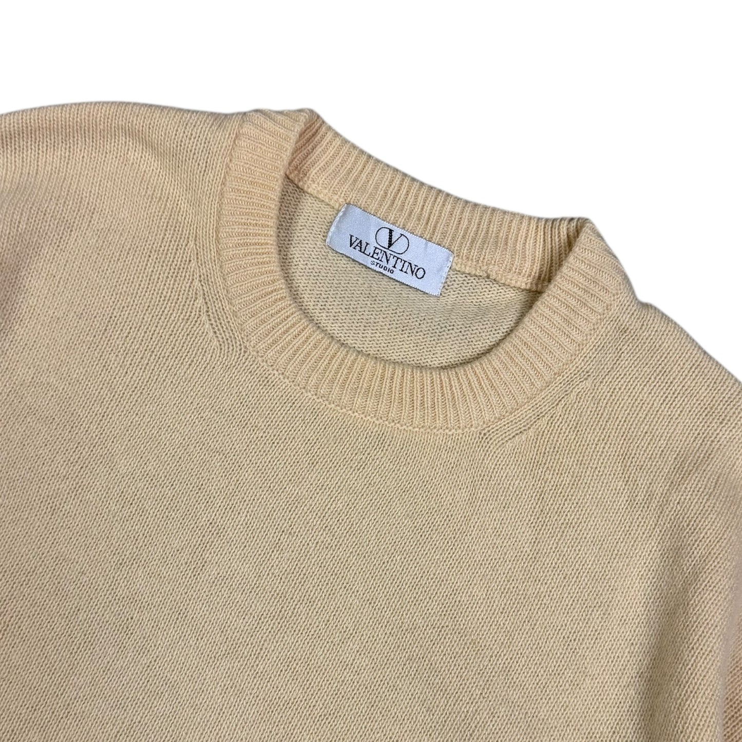 1980‘s Valentino Studio Virgin Wool Sweater *extremely rare (M)