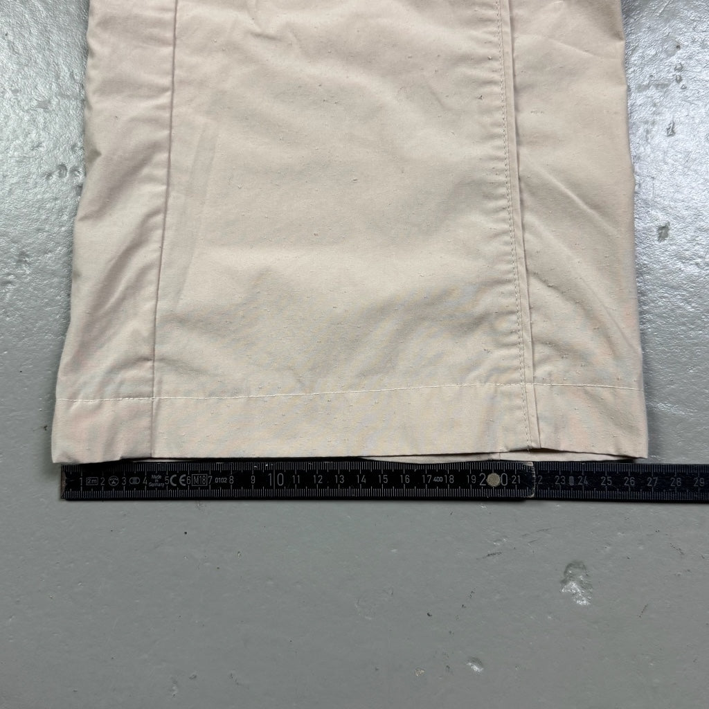 2000’s Nike Sandstorm Beige Baggy Trackpants *very rare 30x30