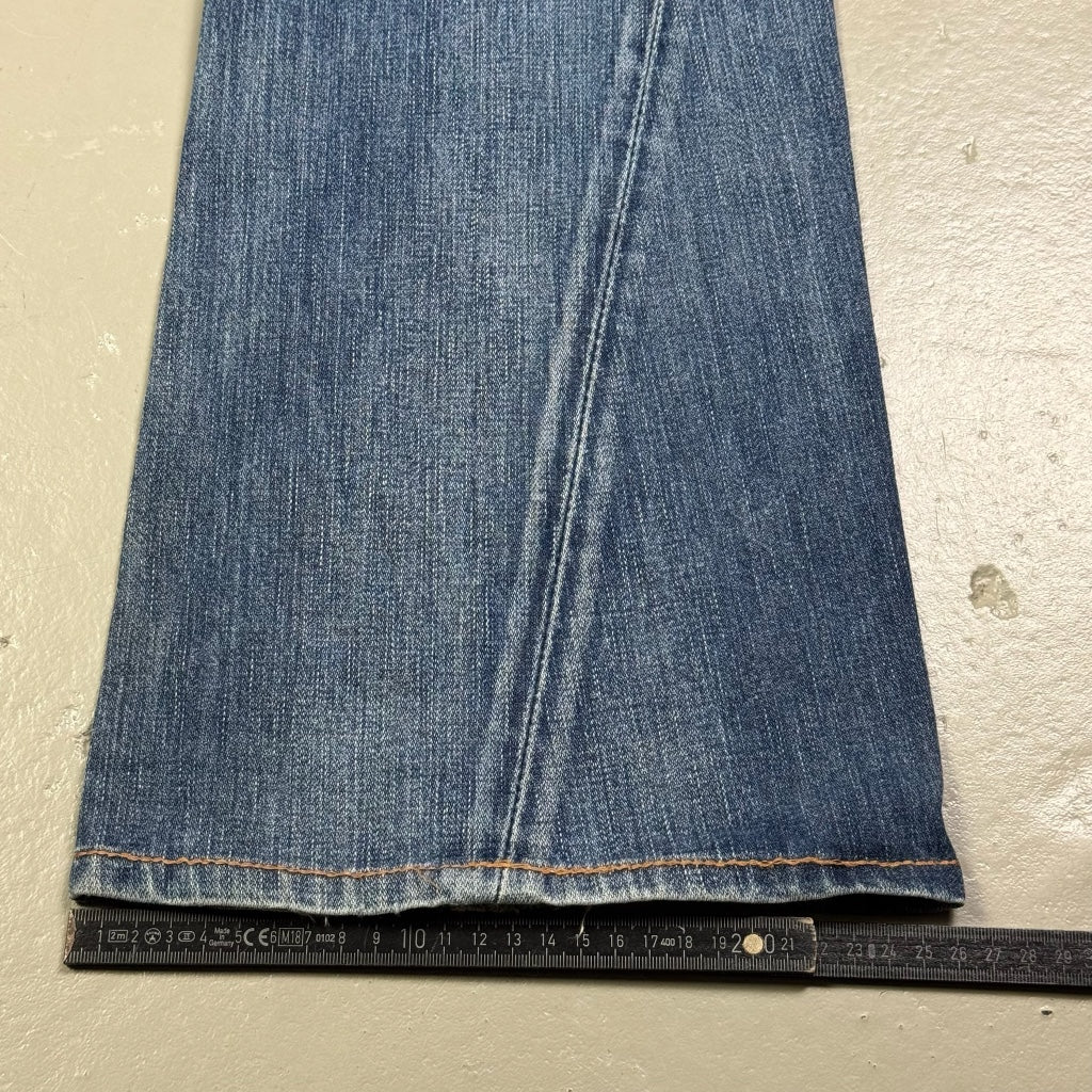 2000’s True Religion Baggy Bootcut Jeans *rare 33x32