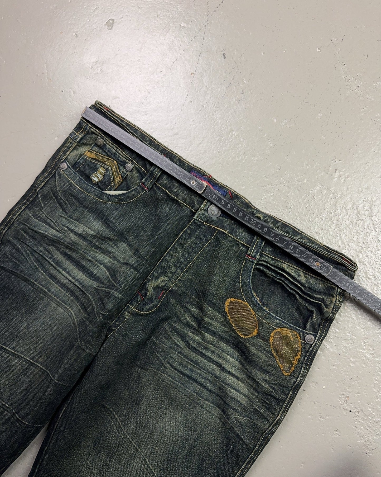 2000's Idf Straight/Baggy Jeans *rare 34x32 (L)