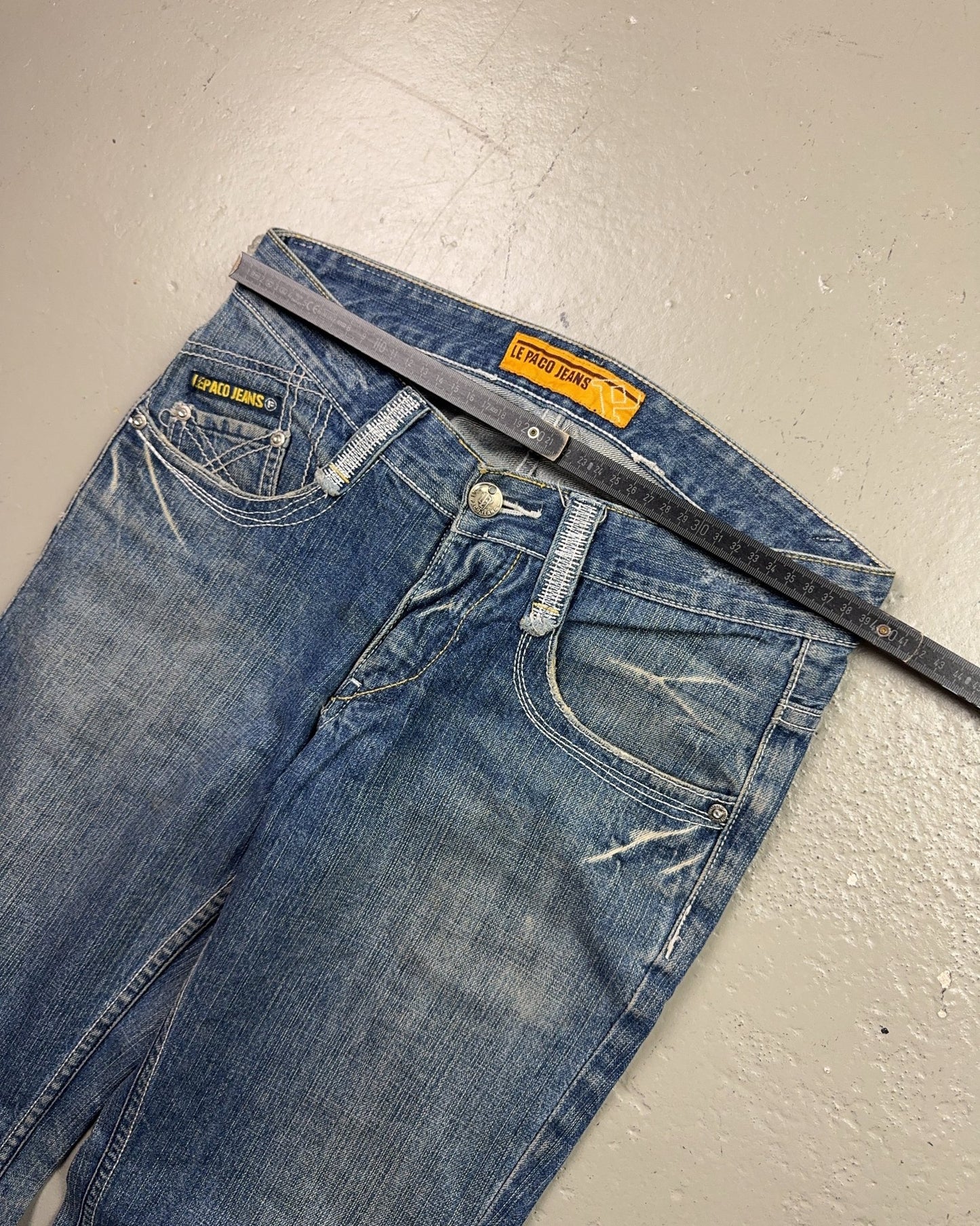 2000's Le Paco Jeans Hip Hop Straight Jeans *rare 30x30 (M)