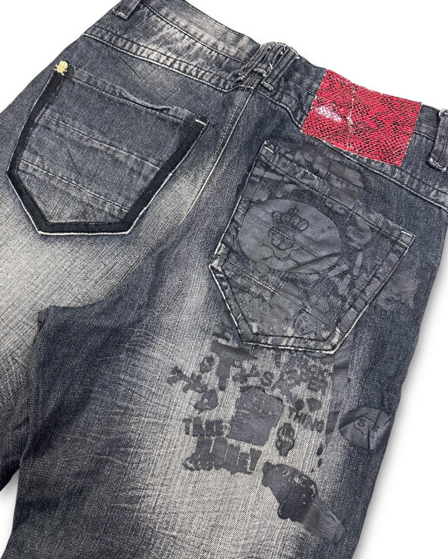 2000's Stash House Baggy Hip Hop Jeans *very rare 30x32 (M)