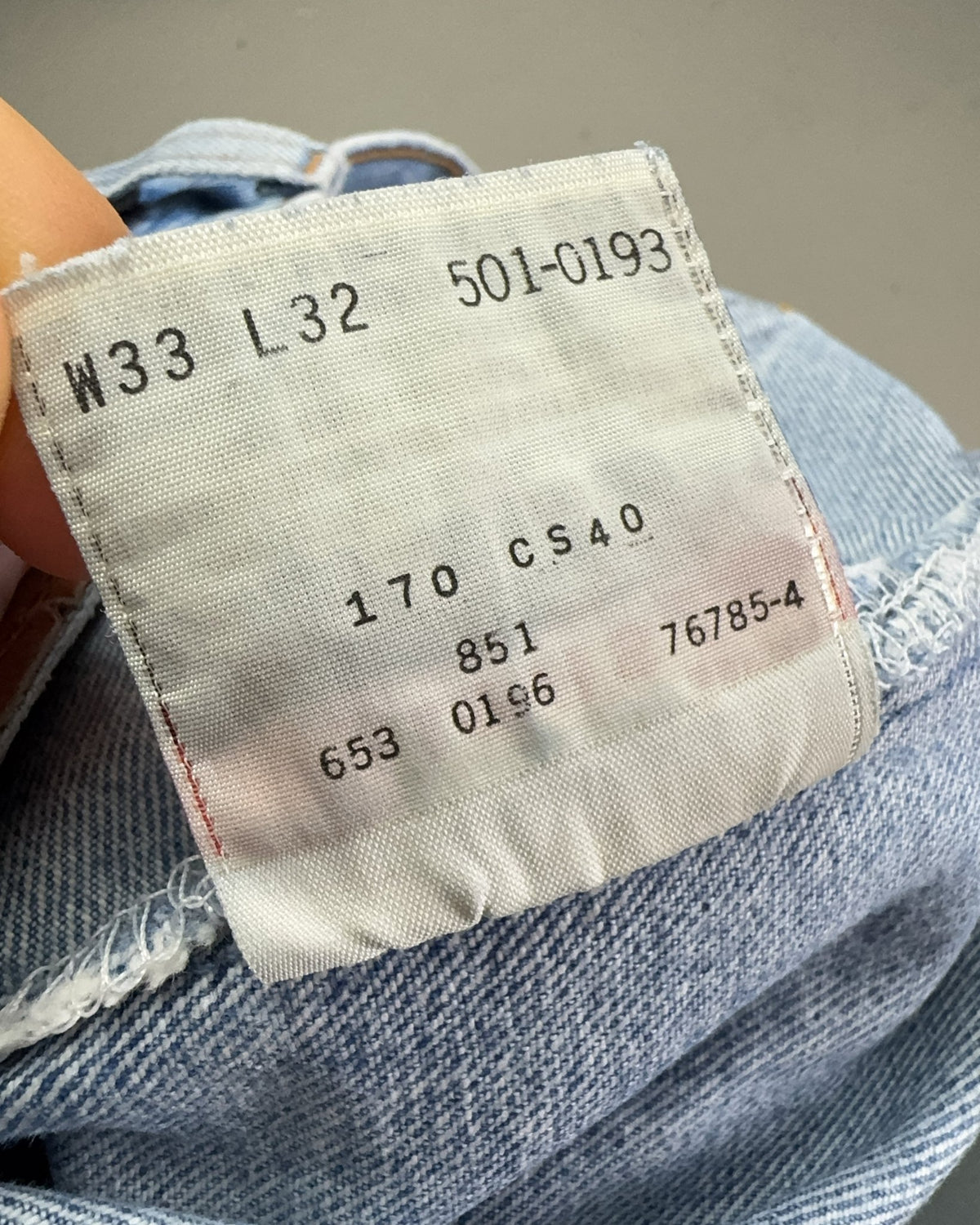 1990's Levi's Straight Jeans *very rare 30x32 (M)