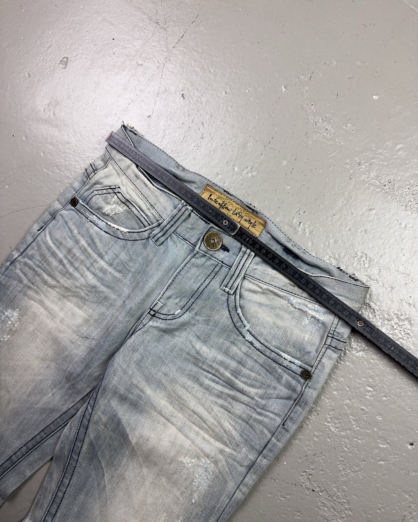 2000's Interflow Japanese Straight Jeans *rare 29x32 (S)