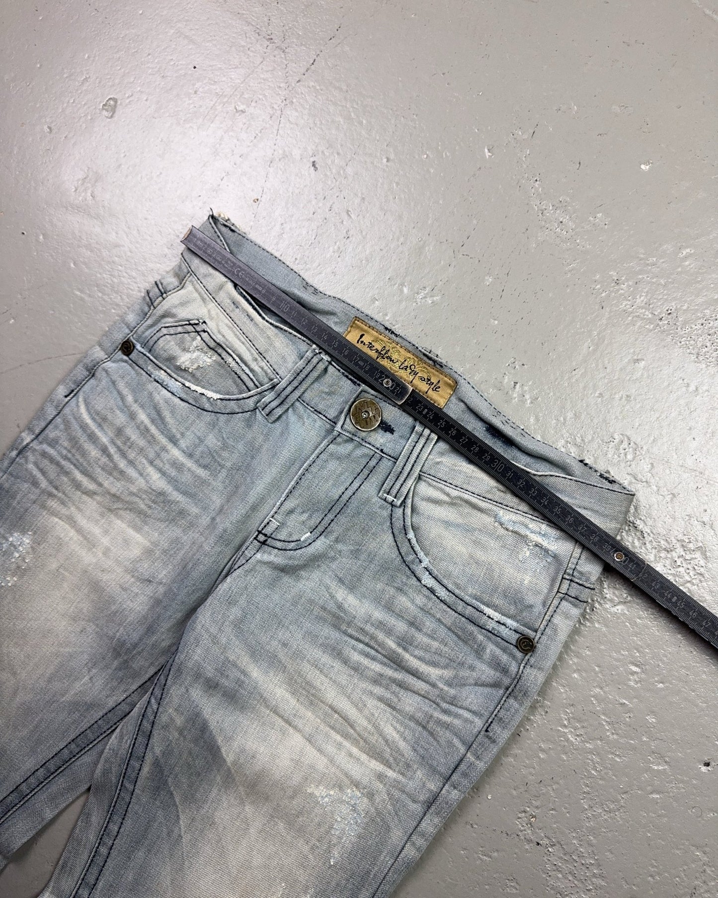 2000's Interflow Japanese Straight Jeans *rare 29x32 (S)