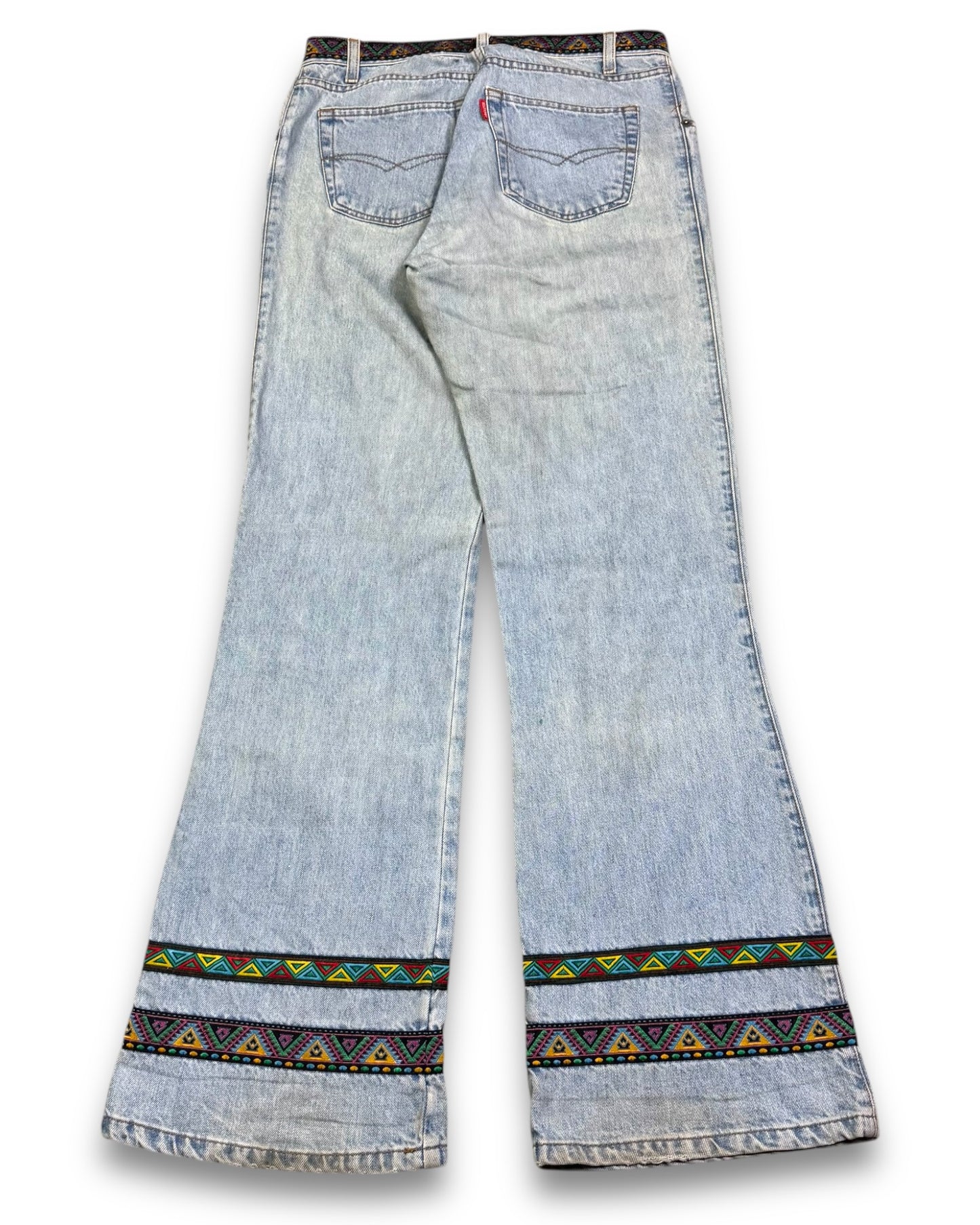 1990's Skelton Flared Jeans Women's * 30x32 (M)