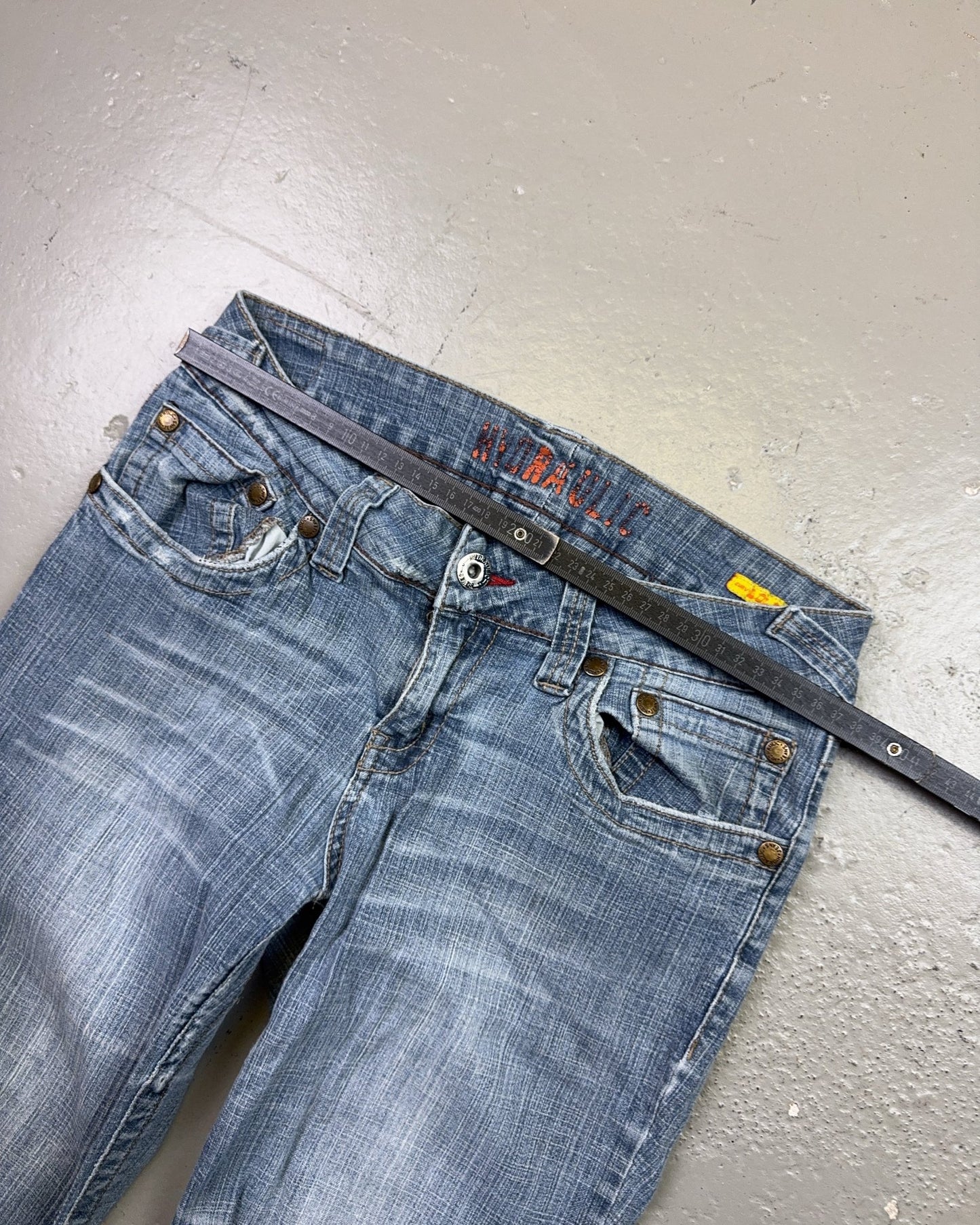 2000's Hydrualic Low Waist/Bootcut Jeans Women's * W27 (S)