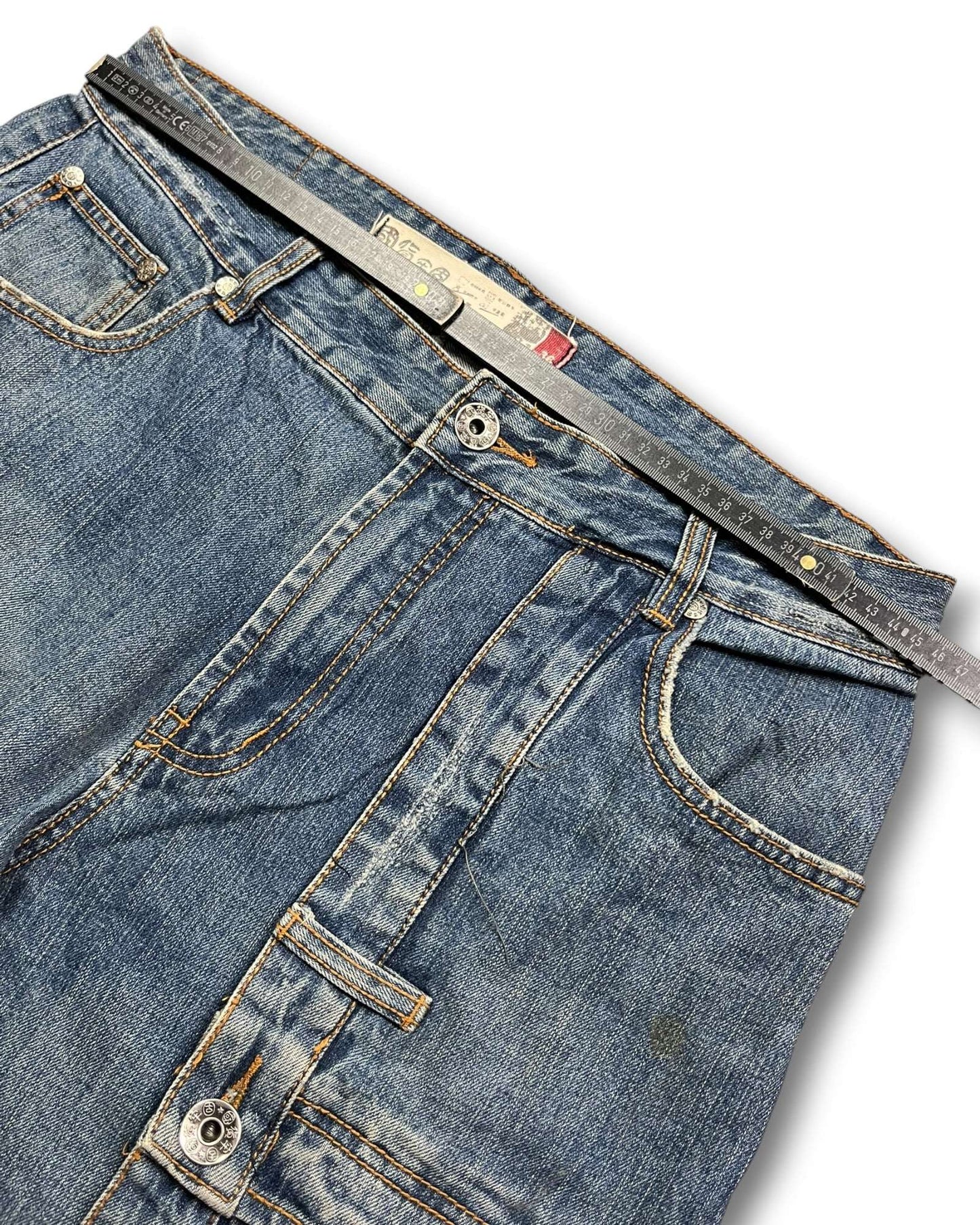 2000's Japanese Baggy Jeans *rare 36x32 (XL)
