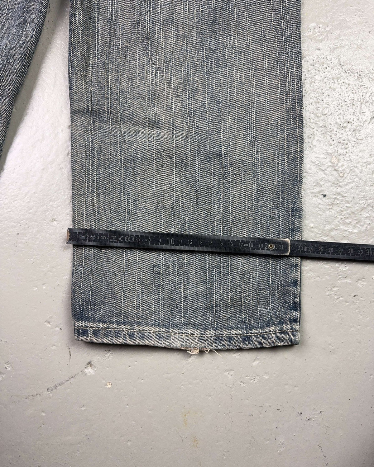 2000's Yellow Jucket King Japanese Archive Baggy Jeans *very rare 36x34 (XL)