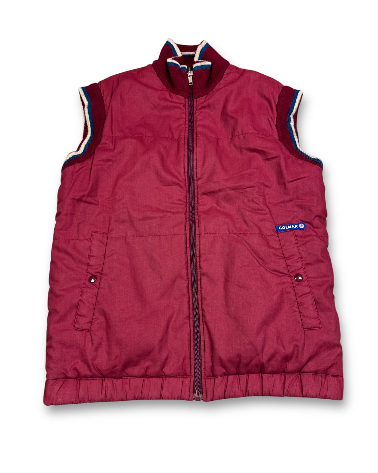 1980's Colmar 2in1 Reversible Knit Vest *very rare (M)