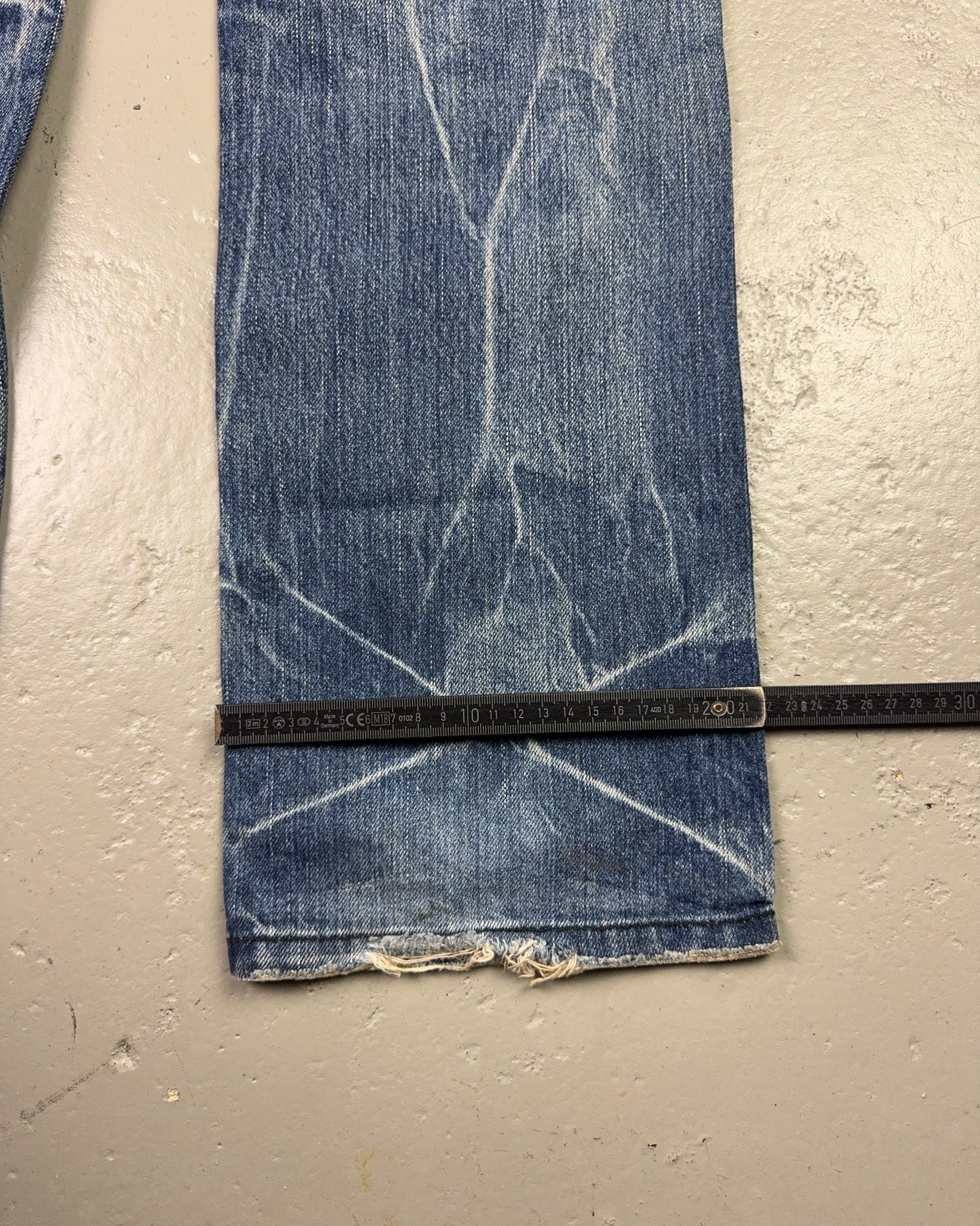 2000's Big Train Japanese Archive Straight/Baggy Jeans *very rare 32x32 (M)